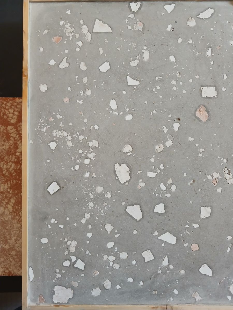 Campione fisico reale agglomerato 50 per 60