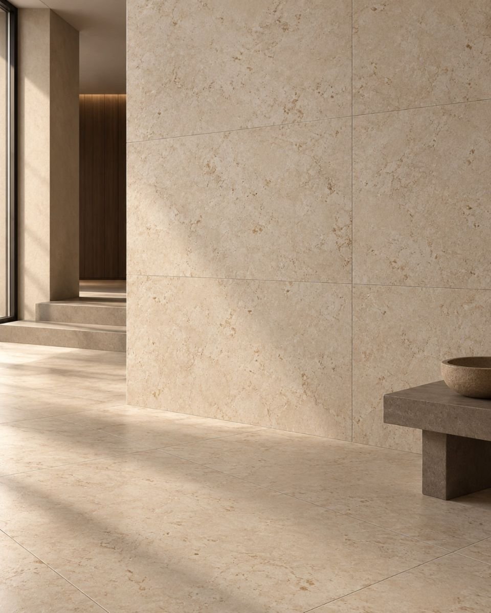 Studio applicativo di Arbar in un living contemporaneo